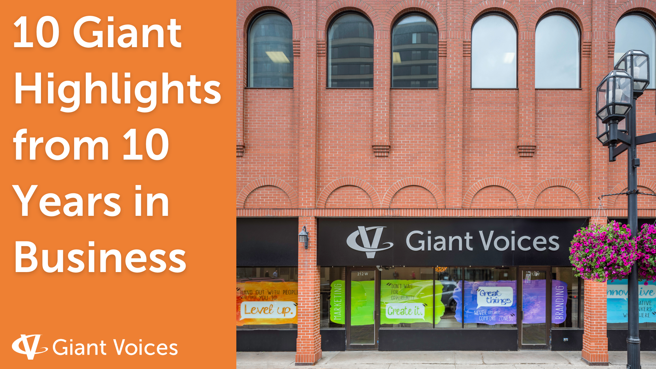 10 Giant Highlights from 10 Years in Business